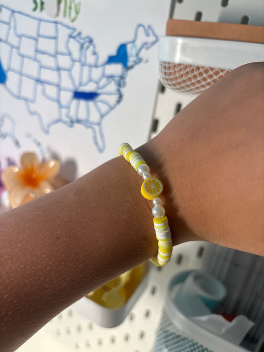 Lemon twist bracelet